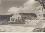Monument to Emperor’s 1937 visit to Zama Mil Academy now, 4th Rpl Depot 1945
